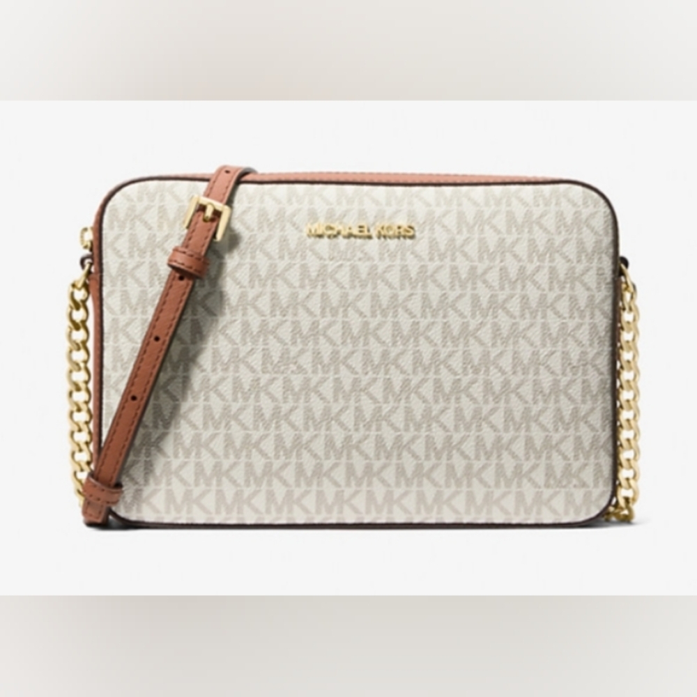 Michael Kors Beige Crossbody Bag